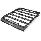 Roof Rack Cargo Basket Carrier For 2005-2023 Toyota Tacoma Double Cab Led Lights