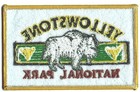     Yellowstone National Park Embroidered 4  Patch Wyoming Wy Bison Elk Np - New