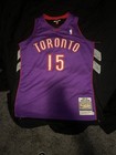 Mitchell   Ness Nba Toronto Raptors Vince Carter  15 Jersey 48  xl  Purple