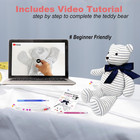 Large 17 Inch Memory Bear Sewing Patterns For Beginners  Plastic  Easy Teddy Bea