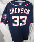 Washington Nationals Edwin Jackson Game Used Worn Jersey Stars Stripes