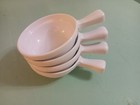 Lot Of 4 Melamine Soup Bowls Handles Thunder Group Holds 8 Oz  Do Not Microwave