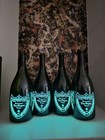 Dom Perignon Champagne Led Light-up Bottle  empty  Luminous 