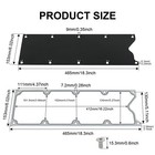 For Lsx Ls1 Lm7 Ls Gen 3 Low Profile Valley Pan Cover Plate W  Gasket And Seals 