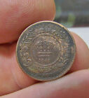 Antique 1861 Nova Scotia Canada Half Cent Coin  Queen Victoria  Fun Collectible