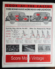 1934 Ford V-8  judge For Yourself  Competitor Comparison Data Sheet For Dealers