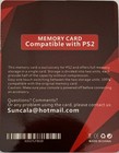 Suncala 64mb High-speed Memory Card For Ps2  Free Mcboot Fmcb V1 953  Support   