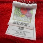 Vintage Fruit Of The Loom Christmas Sweatshirt Red Little Rock Ar Mens Large Usa
