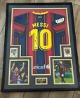 Lionel Messi Leo Signed Framed Jersey Authenticated   Coa Fc Barcelona 