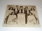 Cantor Samuel Malavsky   Family Choir Brooklyn New York Rare Original Photo