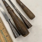 4 Vintage Mortis Chisels  1 2   1 4  3 8    1 8 Inch  Restorer s Dream M0657