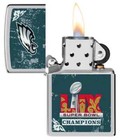 Zippo Philadelphia Eagles Super Bowl Lix Champions Lighter  Nfl