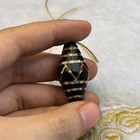 Very Old Ancient Sassanian Empire Agate Etched Carnelian Bead