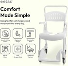 Etac Shower Commode Chair  Clean Shower Commode Chair
