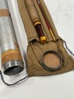 Vintage Fiberglasscustom Fly Rod With Featherweight Reel Seat Probably 1965-1970