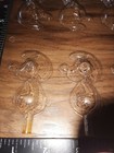 Vintage Smurfs candy Molds 3 Different Molds papa reg smurffet used  Plastic 