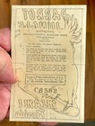 Vintage 1950s Miami Florida Parrot Jungle Souvenir Travel Decal