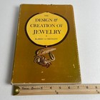 The Design   Creation Of Jewelry - Neumann - 1967 Vtg Book