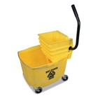 Impact 6y26353y 12 Oz  - 32 Oz  Side-press Squeeze Wringer bucket Combo - Yl New