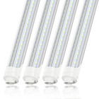 8ft T8 R17d Ho Led Tube Light Bulbs 6500k 72w Led Shop Light Garage F96t12 Lamps