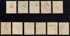 Cyprus Scott 61-71 Vf Used 1912-1920 Complete Set George V 