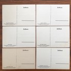 6 X Korea Coree Old Postcard Collection Lot Korean People   