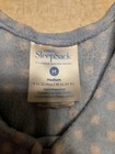 Halo Baby Fleece Sleep Sack Size Medium 6-12 Months Blue Puppy Dog Polka Dots