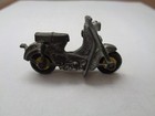 1950s Tin Die-cast 2  Vespa Scooter Lambretta  Motorbike Motorcycle Toy