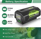 2x Battery   Charger For Ryobi 40v With Led Lithium-ion 40-volt Op406vnm Op40602