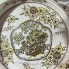 Vtg Gold Imari Porcelain Bowl - Japan Art - Hand Painted - 5 5    - Trinket Dish