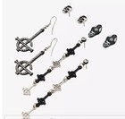 Official The Ghost Band Grucifix Icons Earring Set Of Four Pairs New On Card