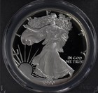 1990-s Proof Silver Eagle Pcgs Pr70dcam Fresh Holder Spot Free Free Coin