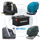 36v 105ah Lithium Battery Conversion Kit For Tennant Floor Scrubber Sweeper Us