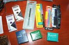 Lot 20 Fountain Pen Ink Cartridges And Refills Ellington Sheaffer Parker Lamy