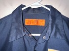 Vintage Coors Beer Red Kap S s Work Uniform Shirt Sz L Blue Euc