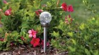 Living Accents 81091 Silver Solar Powered Led Pathway Light  pack Of 8 