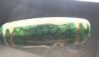 Tibetan Kubera Wealth God Old Agate Dzi Bead  Dragon Scales  Talisman      