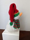 Ty Beanie Pluffies 2003 Melton The Snowman 10  Plush
