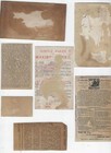 Seven Scrap Victorian Trade Cards Scrapbooking Crafts Art Projects Lot