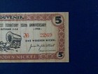 1938  wooden Nickel Cincinnati Northwest Territory 150th Anniversary  Beauty 