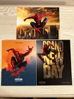 Set Of 3 Posters Spider-man Brand New Day Little Caesars 8 5x11 Collectable
