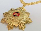Cambodia Grand Order National Merit Medal Honor Decoration Necklace Cm06 W  Case