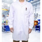 White Laboratory Coat For Doctor Technician Workwear Medical Lab Uniform