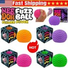 Needoh Fuzz Ball - Sensory Toy With A Velvet Texture Soft Cloud Squish Gifts Tl