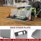 Skid Steer Mount Plate Latch Box For 1 4  5 16  3 8  1 2  Buckets Quick Attach