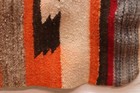 Antique Navajo Rug Native American Indian Weaving 34x14 Textile Vintage