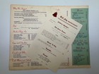Vintage Restaurant Menu Bell City Motel Restaurant Brantford Ontario Canada