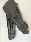 Scubapro Go Sport Xl Scuba Diving Fins Black Open Heel Bungee Strap Travel Clean