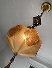 Antique Vintage Art Deco Ceiling Chandelier Light Fixture Skyscraper Pendant