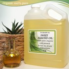 7 Lb   One Gallon  128 Fl Oz Organic Sweet Almond Oil 